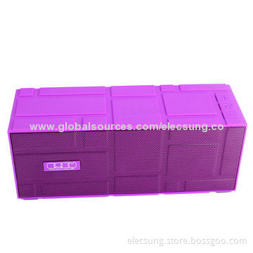 Portable Stereo Speaker, Classic Design, Bluetooth V4.0, High-quality